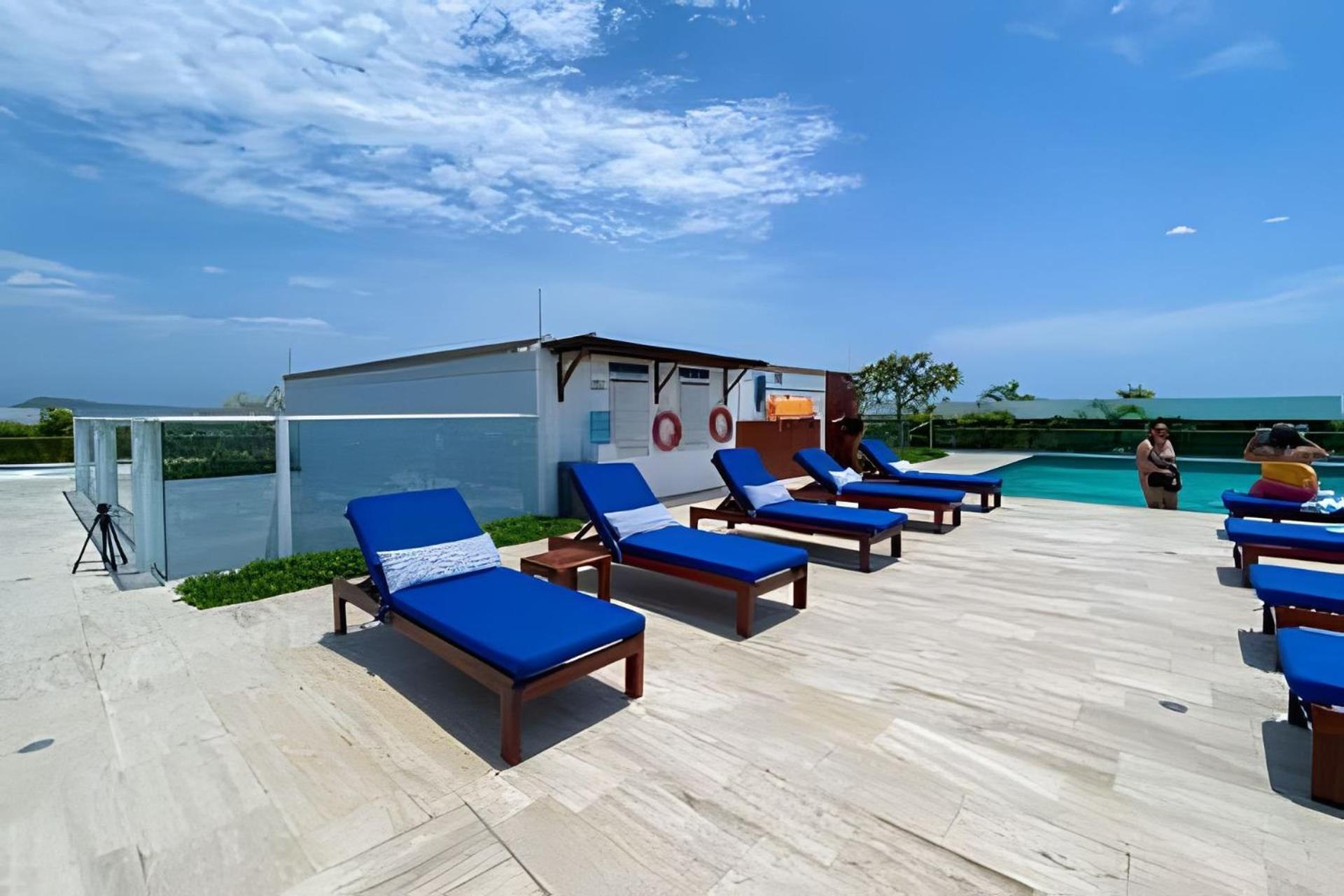 2 Dormitorios Jacuzzi Y Vista Mar. Frente A Playa Cartagena Exteriör bild